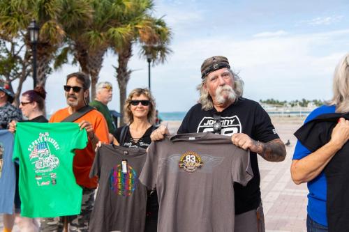 High Seas Rally T-Shirt Swap at Mallory Square